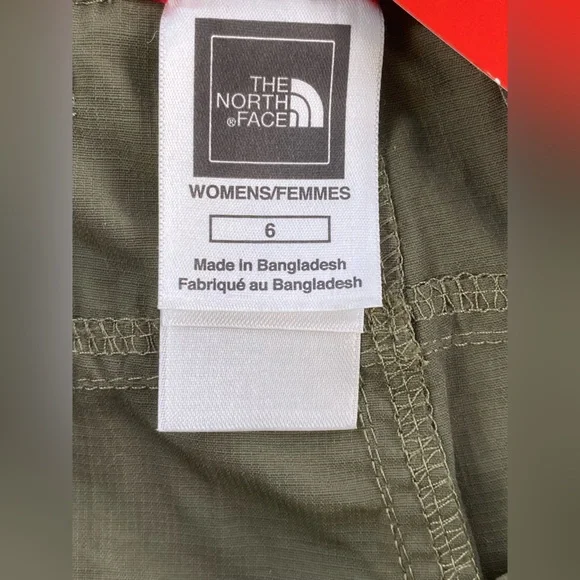 The North Face Womens Horizon Descent Capri Green Size 6 NWT - Picture 8 of 11
